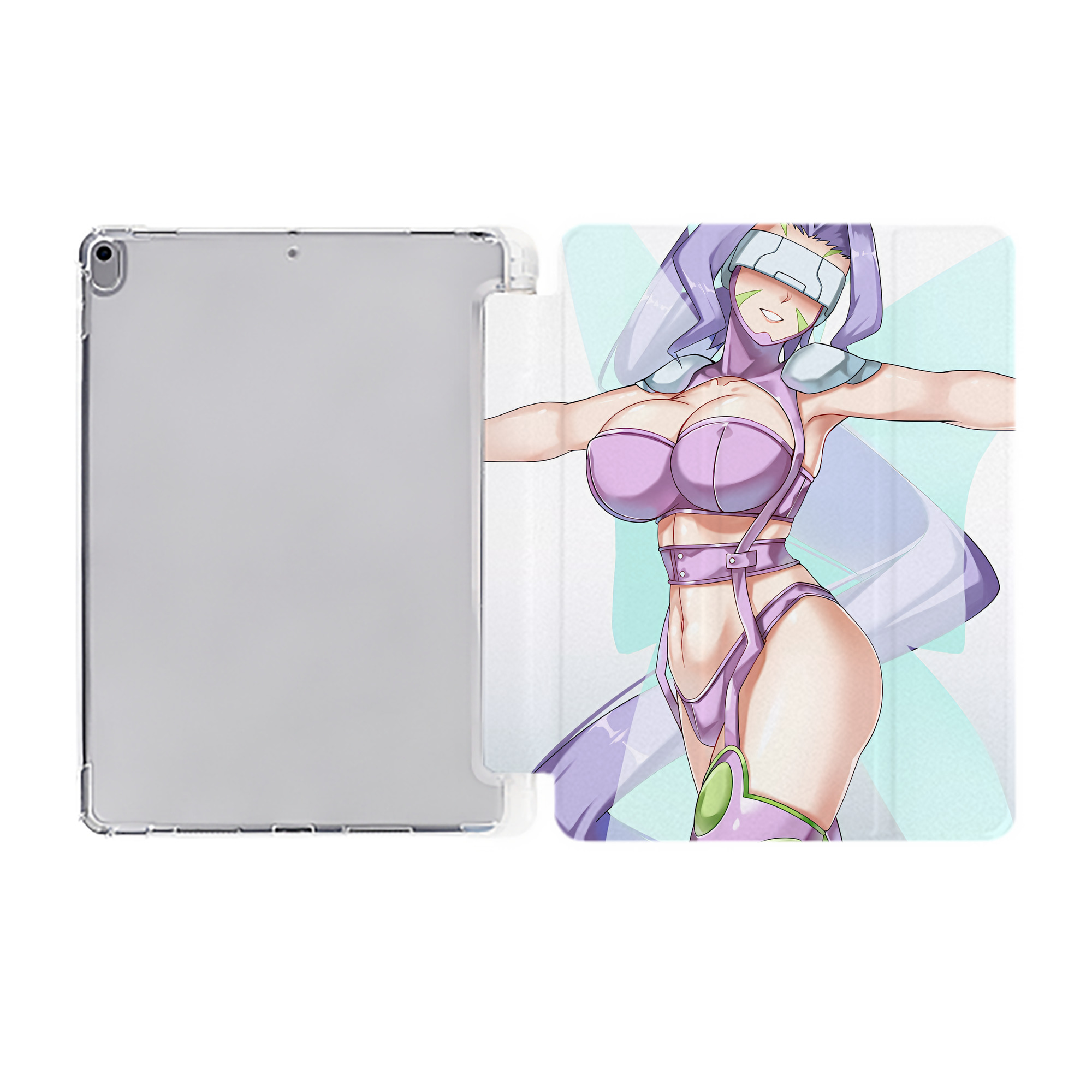 （画像用） Digimon デジタルモンスター/デジモン IPad ケース ペン収納付き 三つ折りスタンド PUレザー×シリコン 対応機種9.5/10.5/10.9インチ